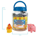 Boley 12 pc Farm Animal Bucket